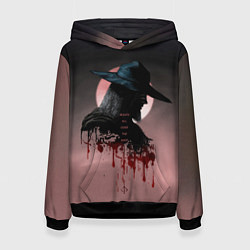 Толстовка-худи женская Blind Hunter, цвет: 3D-черный