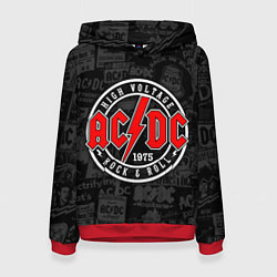 Женская толстовка AC DC HIGH VOLTAGE