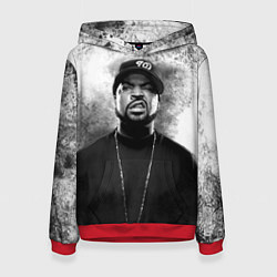 Толстовка-худи женская Ice Cube Айс Куб Z, цвет: 3D-красный
