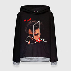 Толстовка-худи женская АлисА JAZZ, цвет: 3D-меланж