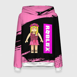 Толстовка-худи женская BARBIE ROBLOX РОБЛОКС Z, цвет: 3D-белый