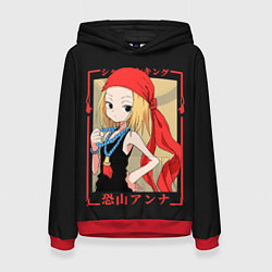 Толстовка-худи женская Анна К, цвет: 3D-красный