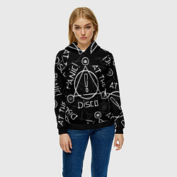 Толстовка-худи женская Panic! At the Disco - Pray For The Wicked, цвет: 3D-черный — фото 2