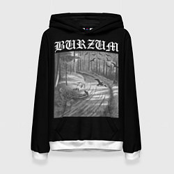 Толстовка-худи женская Burzum Hvis lyset tar oss, цвет: 3D-белый
