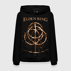 Толстовка-худи женская Elden Ring Великие руны, цвет: 3D-черный