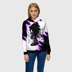 Толстовка-худи женская SONIC DARK СОНИК, цвет: 3D-черный — фото 2