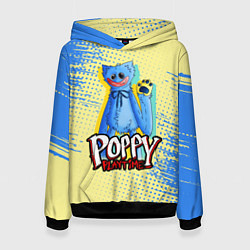 Толстовка-худи женская POPPY PLAYTIME, цвет: 3D-черный