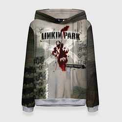 Толстовка-худи женская Hybrid Theory Live Around The World - Linkin Park, цвет: 3D-меланж