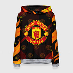 Женская толстовка MANCHESTER UNITED FIRE STYLE SPORT ПЛАМЯ