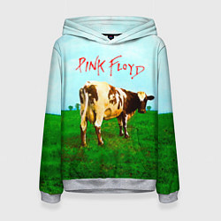 Толстовка-худи женская Atom Heart Mother - Pink Floyd, цвет: 3D-меланж