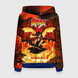 Толстовка-худи женская Штиль - Ария, цвет: 3D-синий