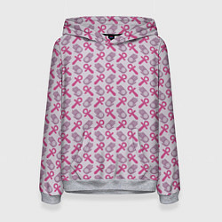 Толстовка-худи женская Анкх Ключ Жизни, цвет: 3D-меланж