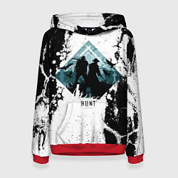 Толстовка-худи женская Охотники за головами монстров, цвет: 3D-красный