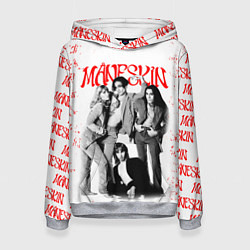 Толстовка-худи женская MANESKIN POSTER СОСТАВ ГРУППЫ, цвет: 3D-меланж