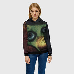 Толстовка-худи женская Universal Hell by Apkx, цвет: 3D-черный — фото 2