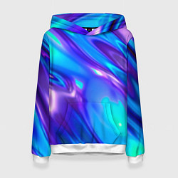 Толстовка-худи женская Neon Holographic, цвет: 3D-белый