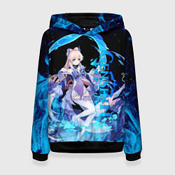 Толстовка-худи женская КОКОМИ ГЕНШИН ИМПАКТ KOKOMI, цвет: 3D-черный