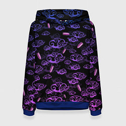 Толстовка-худи женская ARCANE League Of Legends ТАТУИРОВКА JINX, цвет: 3D-синий