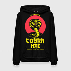 Толстовка-худи женская Cobra Kai California, цвет: 3D-черный