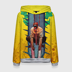 Толстовка-худи женская Chainsaw Man - Дэндзи, цвет: 3D-меланж