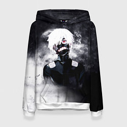 Женская толстовка Токийский Гуль в Дыму Tokyo Ghoul Smoke