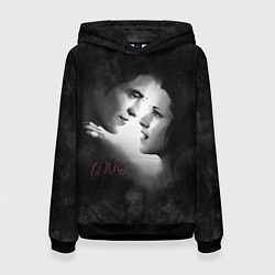 Толстовка-худи женская Edward & Isabella, цвет: 3D-черный
