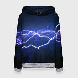 Толстовка-худи женская Lightning Fashion 2025 Neon, цвет: 3D-меланж