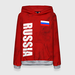 Женская толстовка RUSSIA - RED EDITION - SPORTWEAR