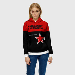 Толстовка-худи женская The Collection - Rage Against the Machine, цвет: 3D-белый — фото 2