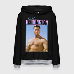 Толстовка-худи женская Billy Herrington Photo, цвет: 3D-меланж