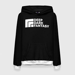 Толстовка-худи женская Глубокие темные фантазии Гачи, цвет: 3D-белый