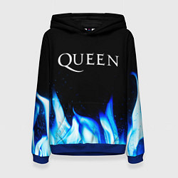 Женская толстовка Queen Blue Fire