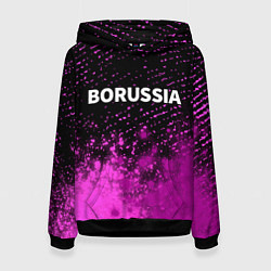 Толстовка-худи женская Borussia Pro Football, цвет: 3D-черный