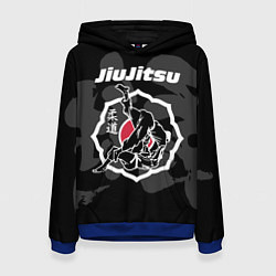 Женская толстовка Jiu-jitsu throw logo