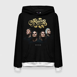 Толстовка-худи женская The Rasmus rise, цвет: 3D-белый