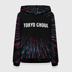 Толстовка-худи женская Tokyo Ghoul infinity, цвет: 3D-черный