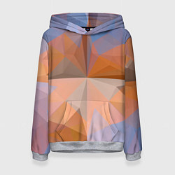 Толстовка-худи женская Текстурный пак, цвет: 3D-меланж