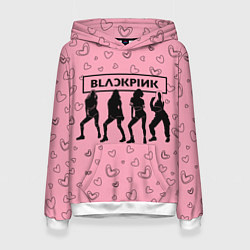 Женская толстовка Blackpink силуэт