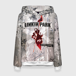 Толстовка-худи женская Linkin Park Hybrid Theory, цвет: 3D-белый