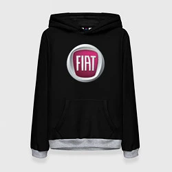 Толстовка-худи женская Fiat sport pro, цвет: 3D-меланж