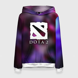 Толстовка-худи женская Dota 2 valve, цвет: 3D-белый