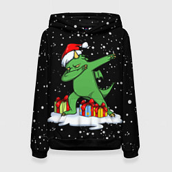 Толстовка-худи женская Dragon dab, цвет: 3D-черный