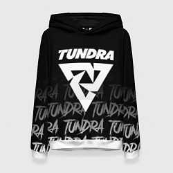 Толстовка-худи женская Tundra style, цвет: 3D-белый