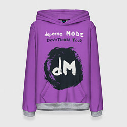 Толстовка-худи женская Depeche Mode devotional tour, цвет: 3D-меланж