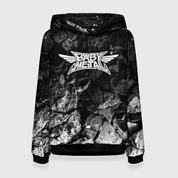 Толстовка-худи женская Babymetal black graphite, цвет: 3D-черный