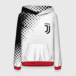 Женская толстовка Juventus sport black geometry