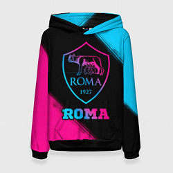 Толстовка-худи женская Roma - neon gradient, цвет: 3D-черный