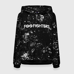Толстовка-худи женская Foo Fighters black ice, цвет: 3D-черный