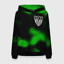 Толстовка-худи женская Sevilla sport halftone, цвет: 3D-черный