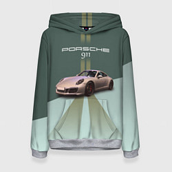 Женская толстовка Спортивный автомобиль Порше 911
